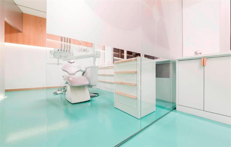 合肥診所設計：一個暖色調的牙科診所設計
